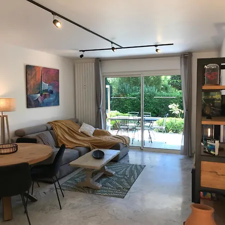 Rez De Jardin En Bord De Lejlighed Cagnes-sur-Mer